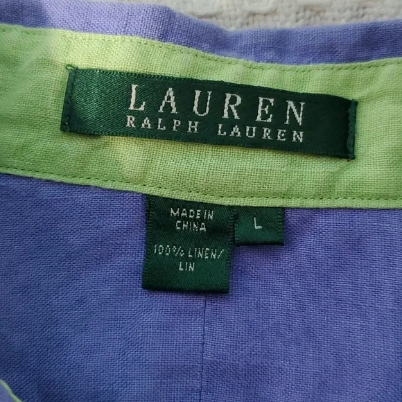 Lauren Ralph Lauren women's shirt size L - Picture 5 of 6